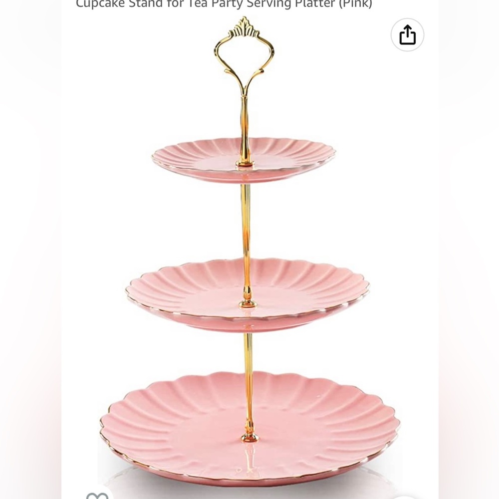Gorgeous3 Tier Cake Desert Cupcake Stand